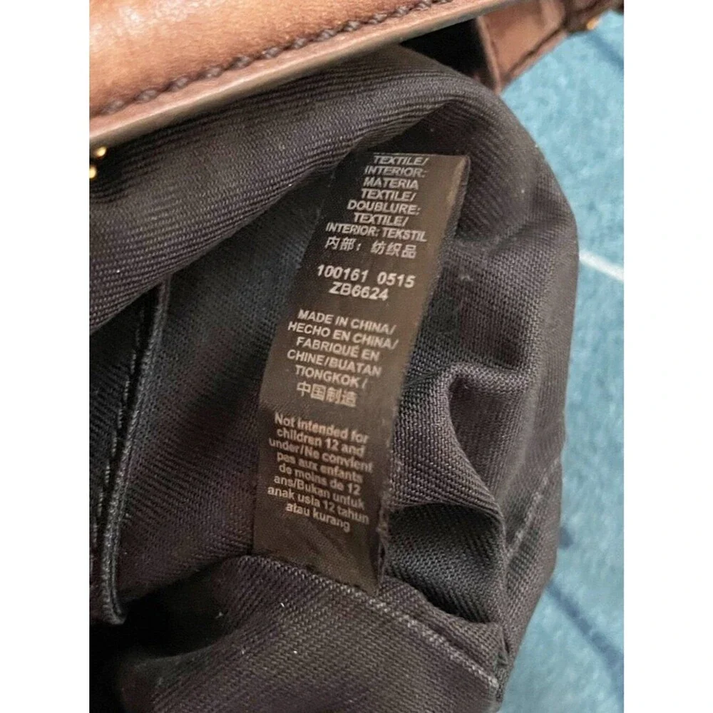 Fossil black leather